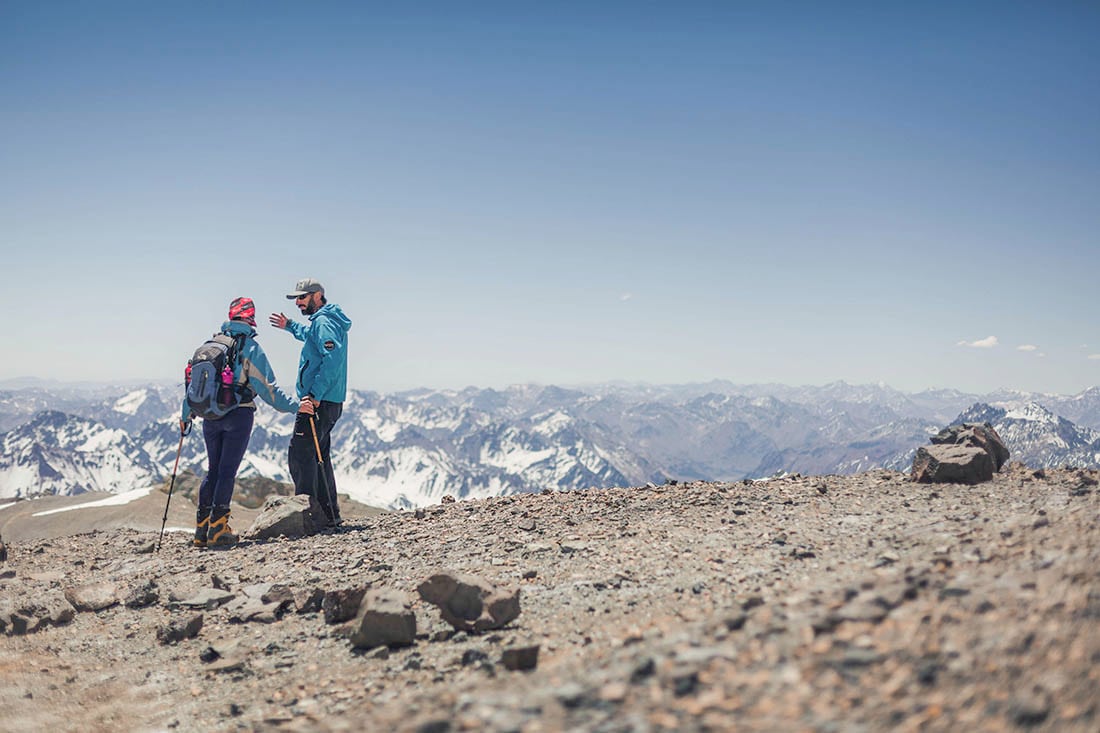 Tras 2 temporadas con restricciones, el Aconcagua reabrirá con normalidad y esperan más de 9.000 visitantes. Foto: Pablo Betancourt / Grajales Expeditions.