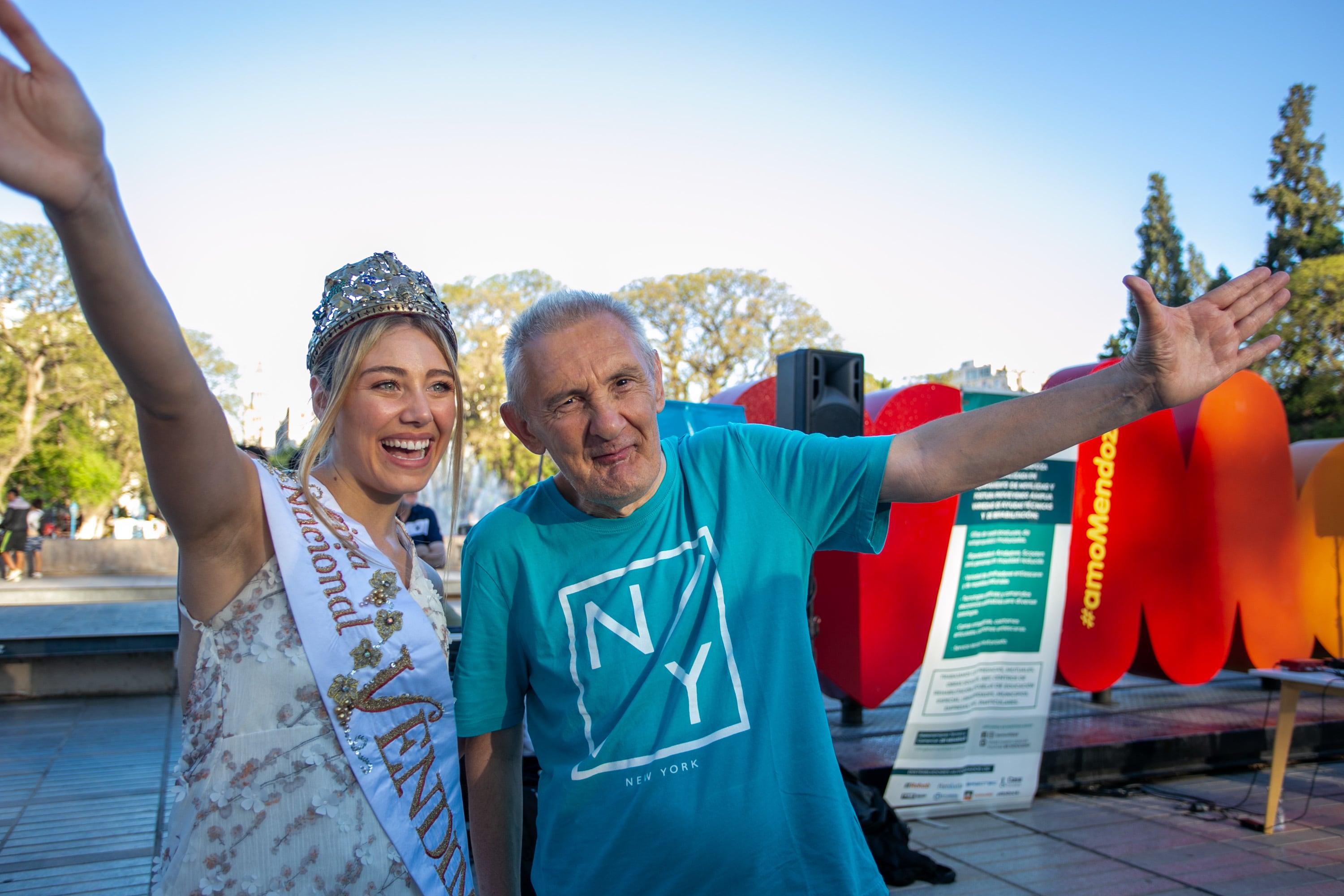 La Ciudad de Mendoza celebró el Festival de Inclusión en la plaza Independencia