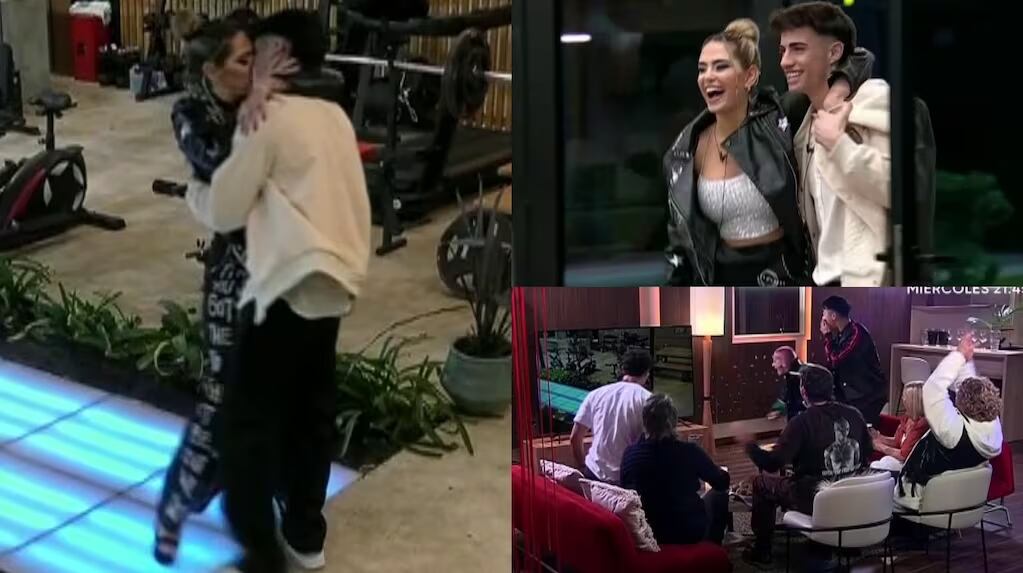 La reacción de los participantes ante el beso de Alan y Sabrina en GH