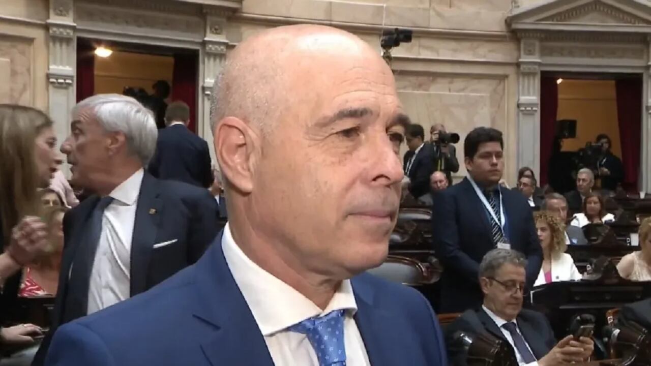 El presidente provisional del Senado, Bartolomé Abdala defendió hoy el ajuste económico. Gentileza: Diario Río Negro.