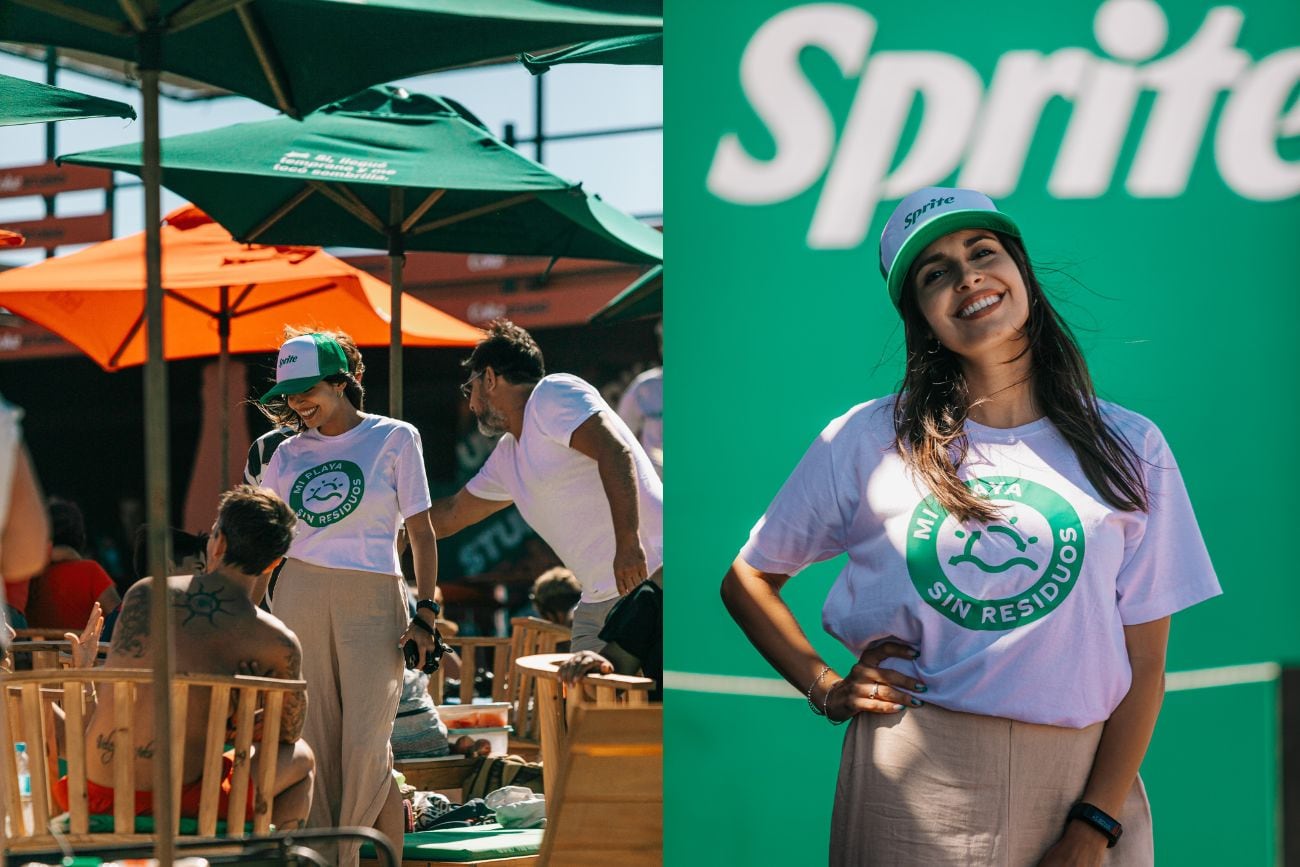 Todos los paradores contaron con "Eco Puntos", para que las personas pudieran separar en origen los desechos plásticos, de vidrio y latas. Foto: Coca-Cola Company