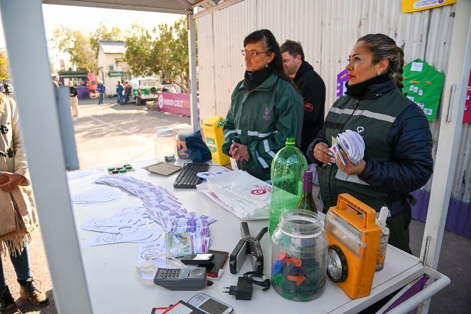 Apertura de la Expo Ambiental en Godoy Cruz.