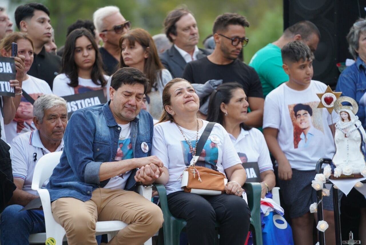 Los padres de Fernando Báez Sosa - Foto Clarín