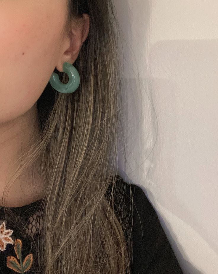 Chunky earrings