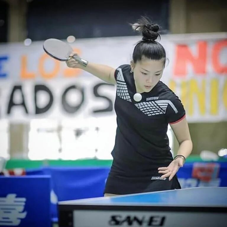 La esposa del hermano de la China Suárez es campeona en Tenis de mesa.