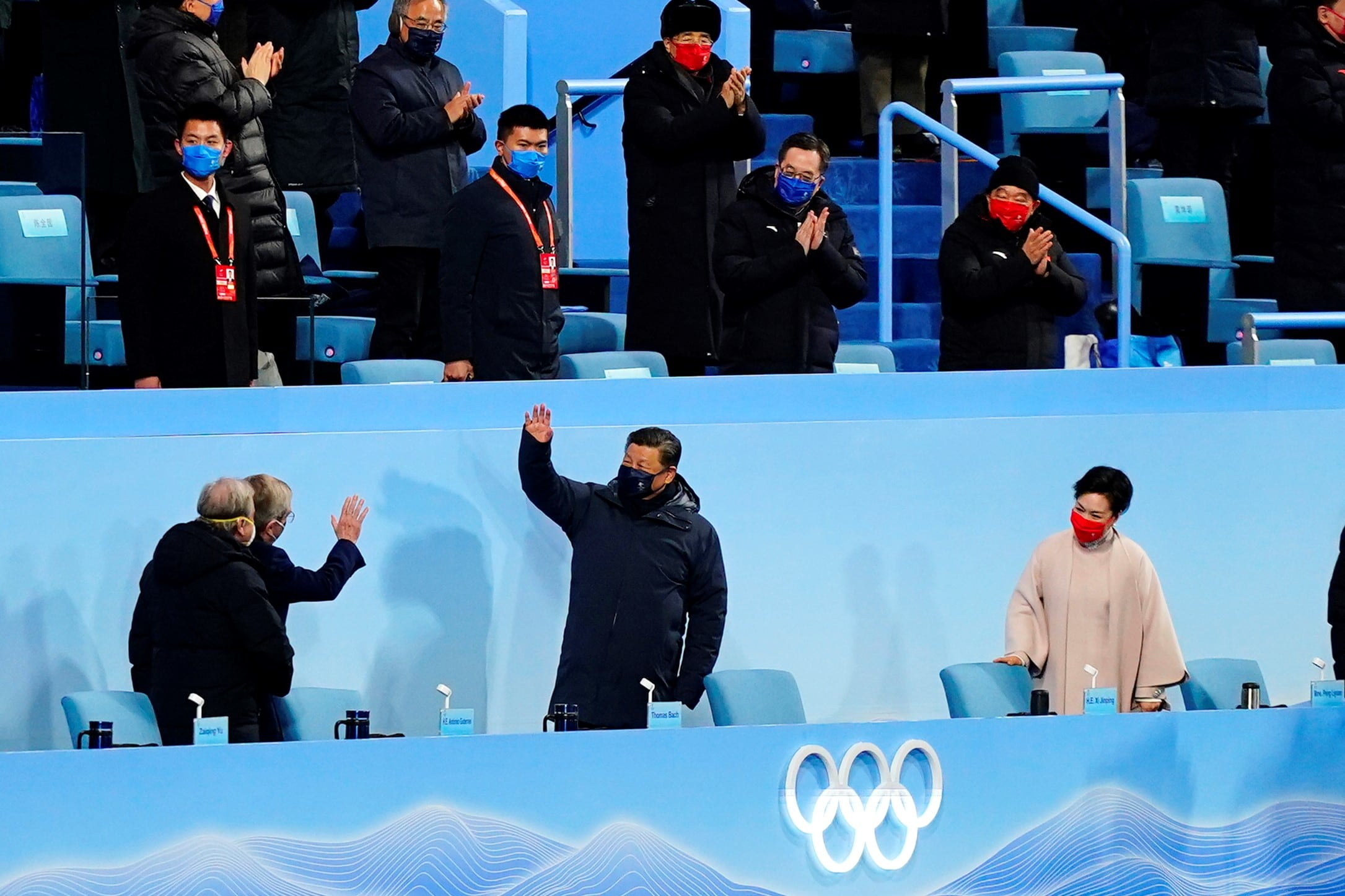 Ceremonia inaugural de Beijing 2022./AP