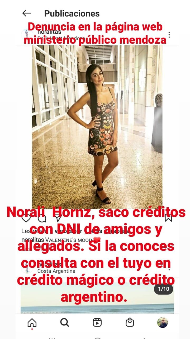 La abogada fue denunciada en las redes.