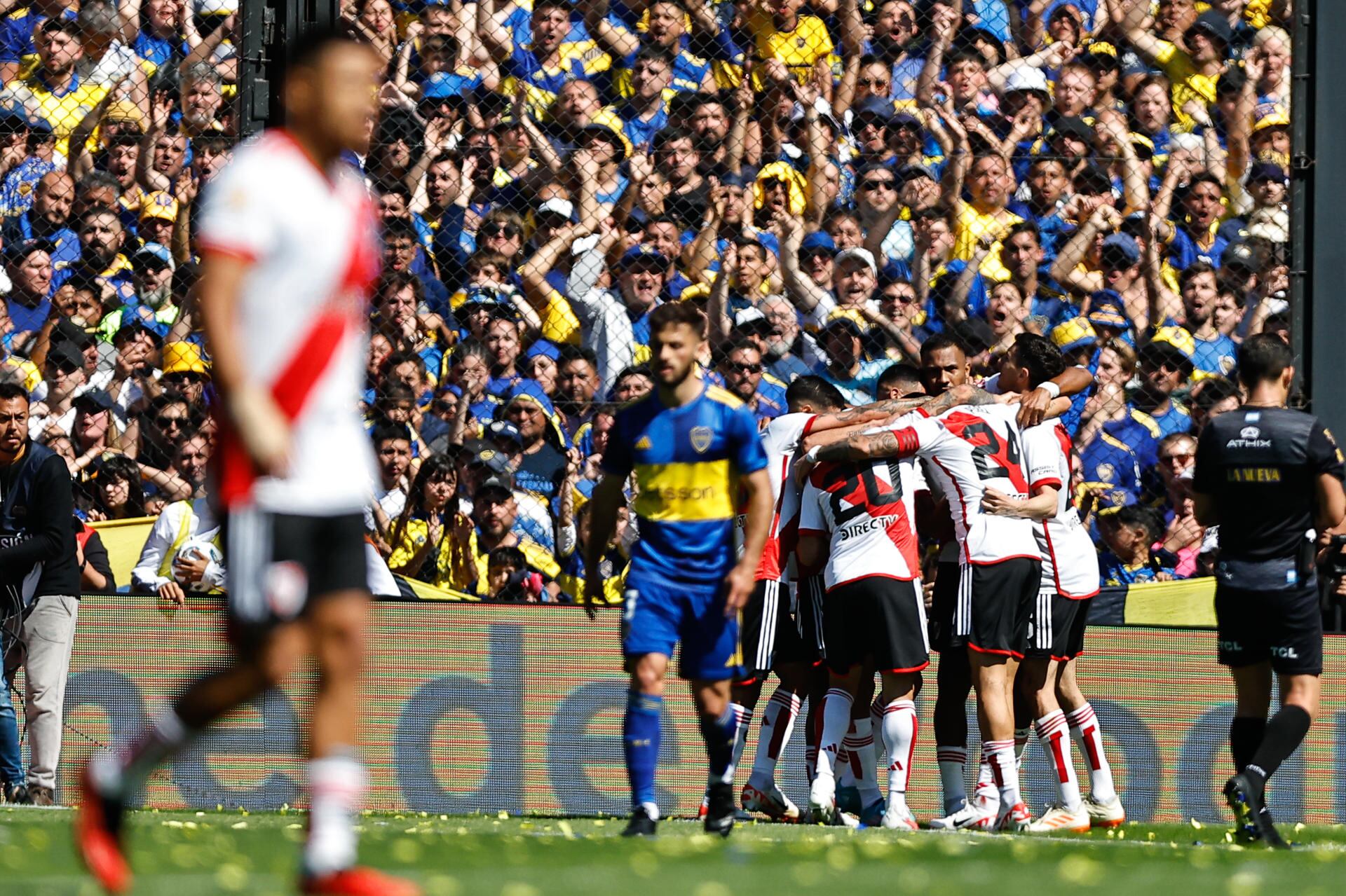 River le ganó el Superclásico a Boca en La Bombonera.