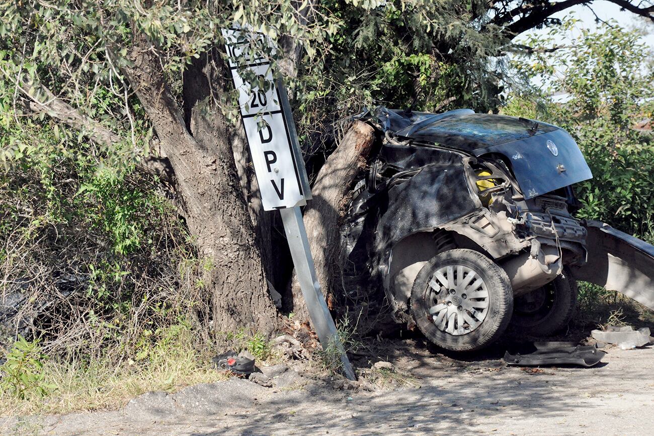 La mujer murió en el acto y el hombre fue trasladado con lesiones graves. - Gentileza / La Voz