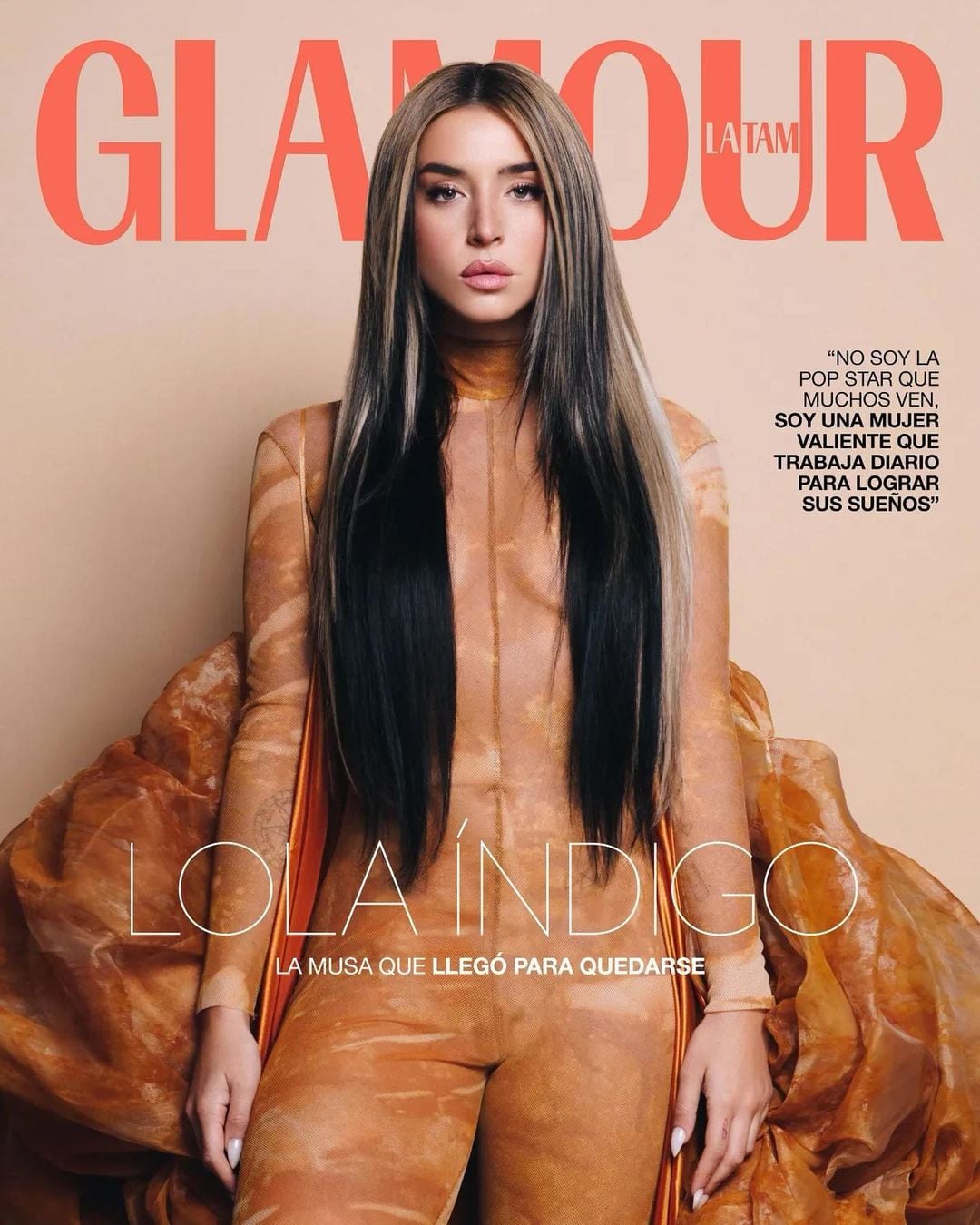 Lola Índigo para la Revista Glamour.