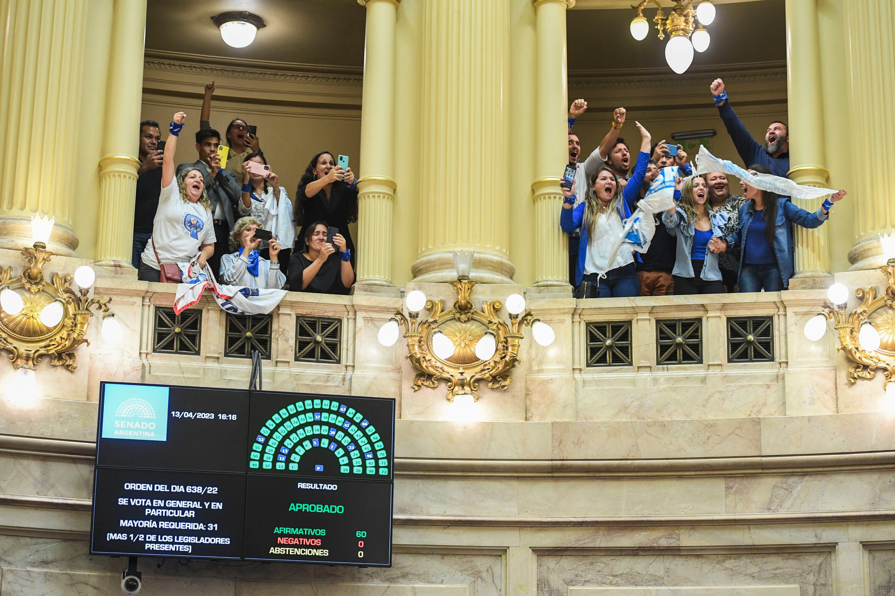 La ley que reconoce la Lengua de Señas Argentina fue aprobada por unanimidad (Foto: Comunicación Senado)