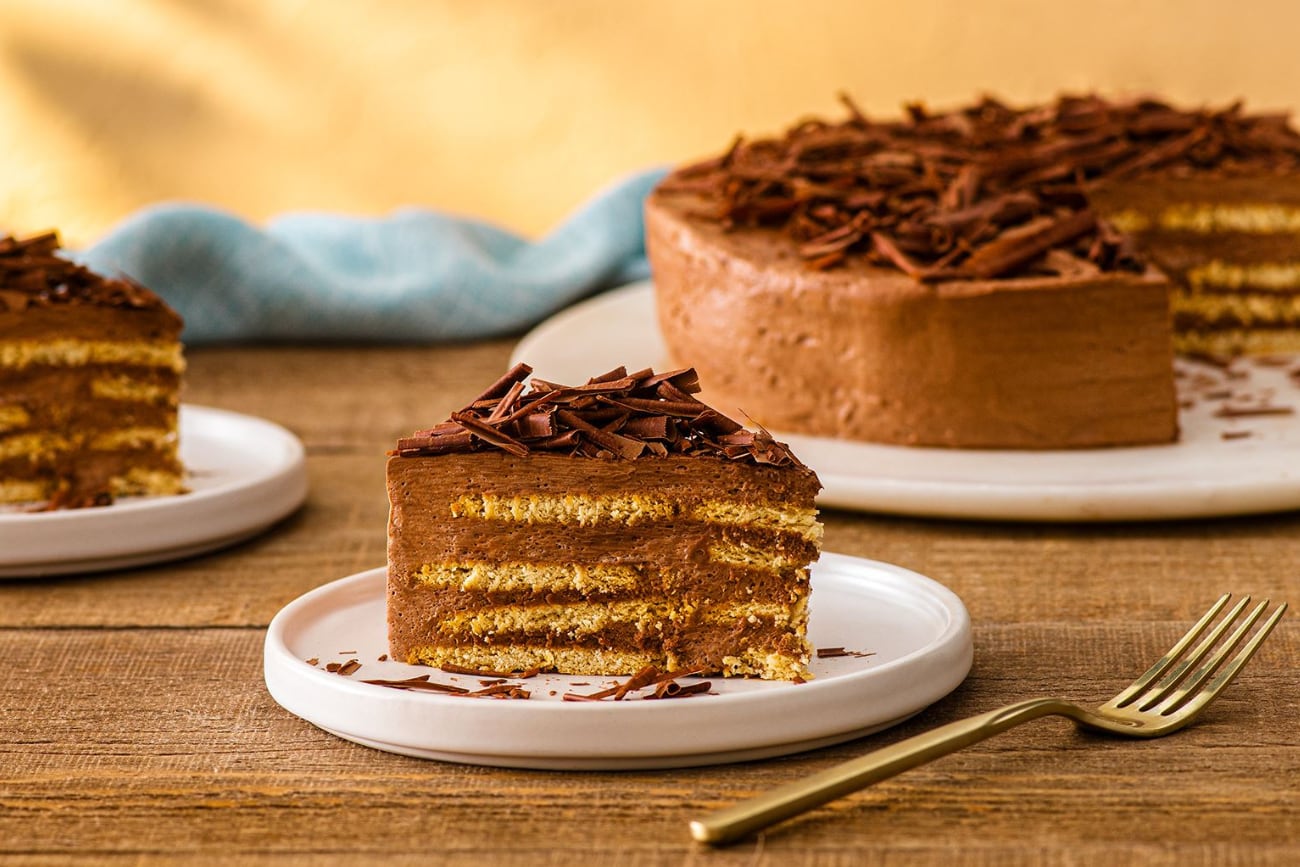 La mejor receta para preparar una tarta de café y galletas en 15 minutos