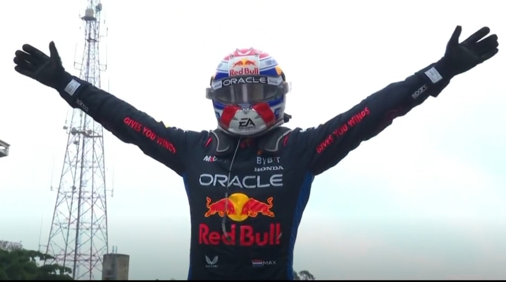 Max Verstappen, ganador del GP de Brasil