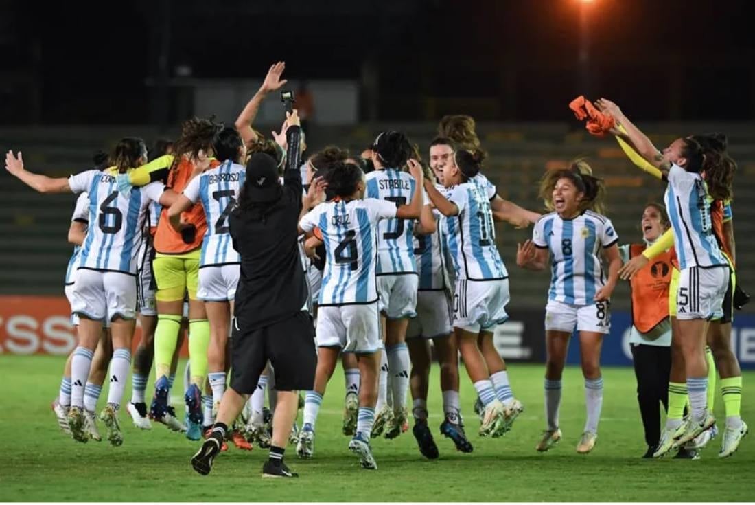 Selección argentina femenina clasificada al Mundial 2023 (Prensa AFA)