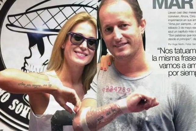 Jesica Cirio se borró el tatuaje que la unía con Martín Insaurralde.