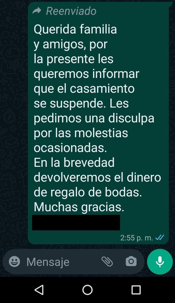 Boda suspendida en Mendoza y misterio: ya devuelven los regalos, pero se desconoce el motivo de la cancelación . Foto: Imagen ilustrativa.