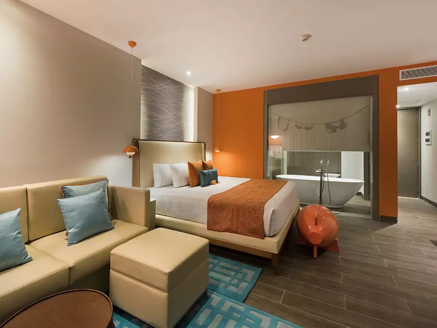 Las habitaciones del hotel