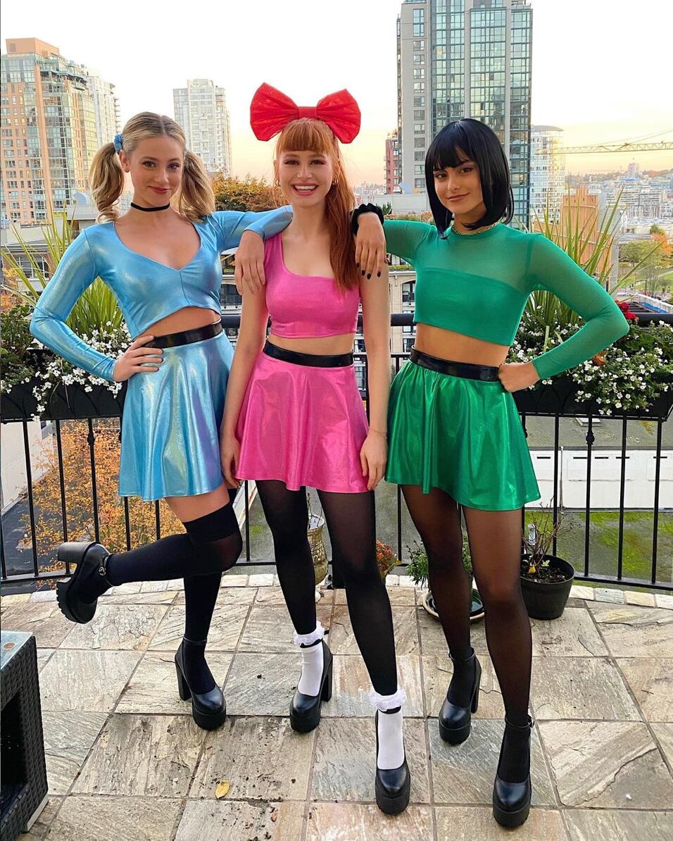 Las chicas de Riverdale como las Super Poderosas.