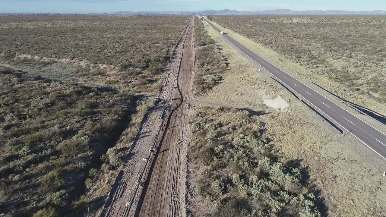 El gasoducto trasportará el hidrocarburo durante más de 50 de kilómetros.