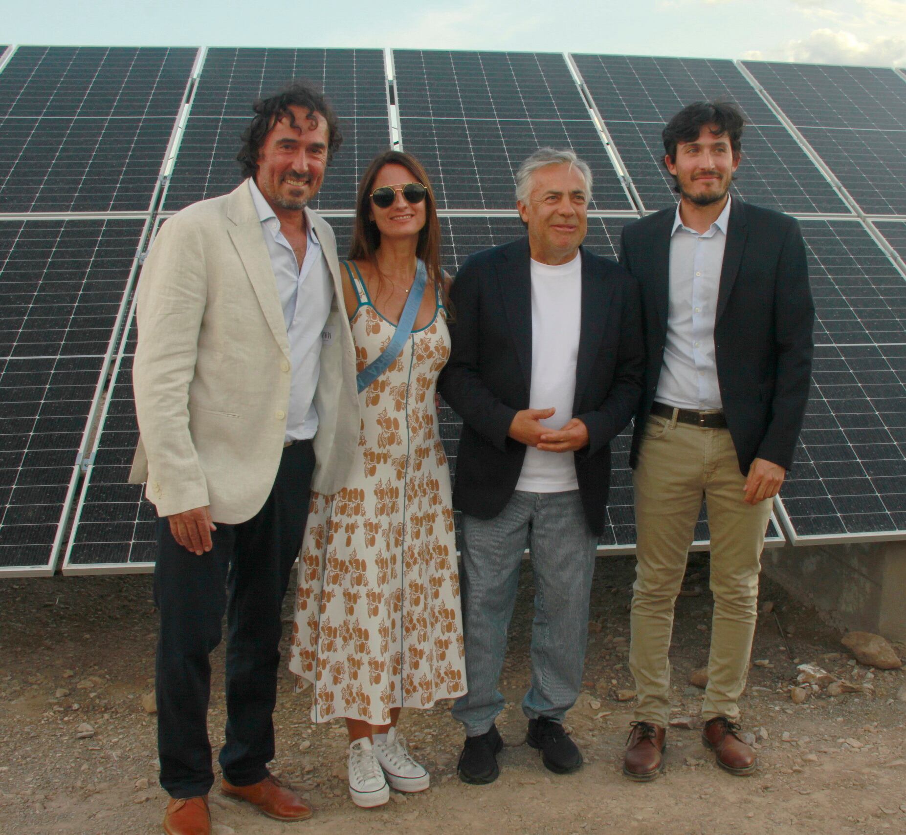 Carlos Arroyo, Emiliana Acosta, Alfredo Cornejo y Julián Arroyo. Foto: Fernando Grosso.