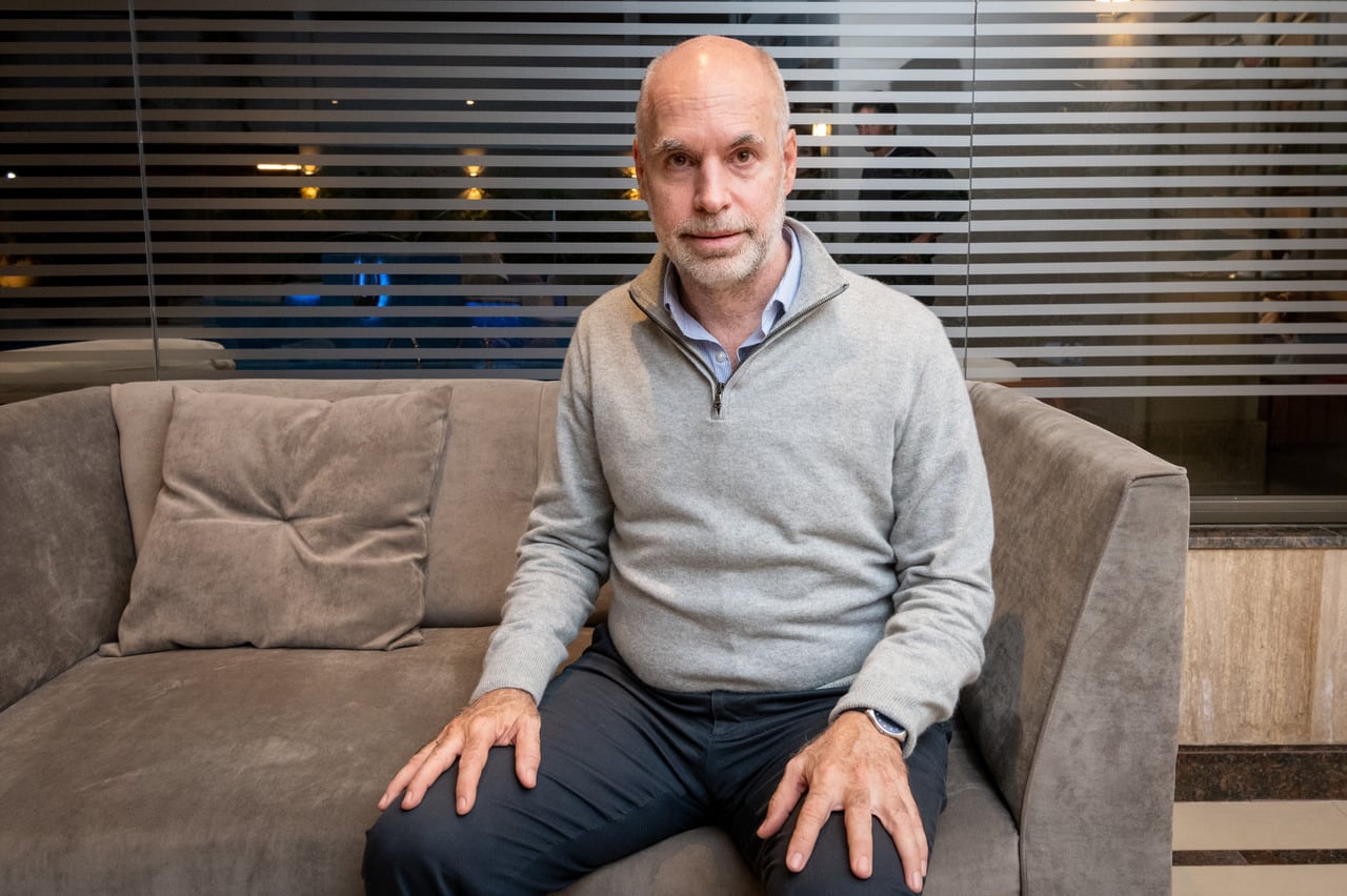 El jefe de gobierno de la ciudad autónoma de Buenos Aires Horacio Rodriguez Larreta, llegó a Mendoza para acompañar la candidatura de Alfredo Cornejo. 
 retrato

 Foto: Ignacio Blanco / Los Andes