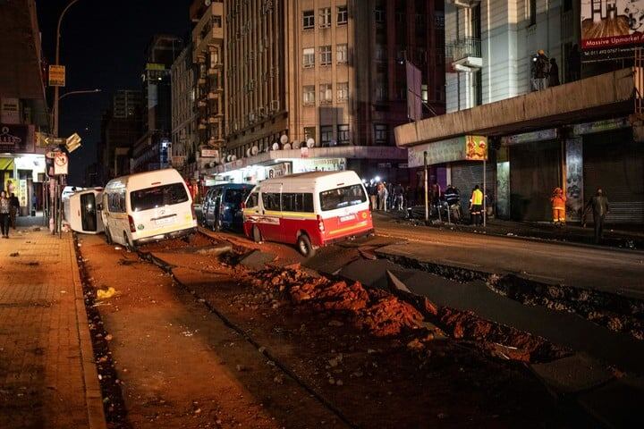 La explosión dejó un muerto y 48 heridos. Gentileza: Clarín.