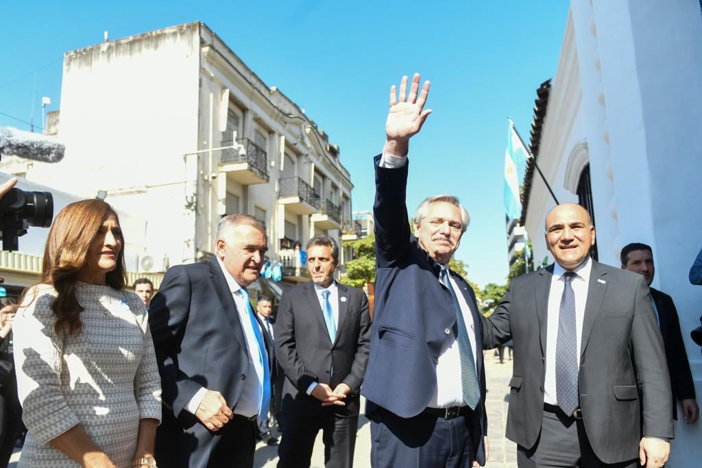 Alberto Fernández en Tucumán.