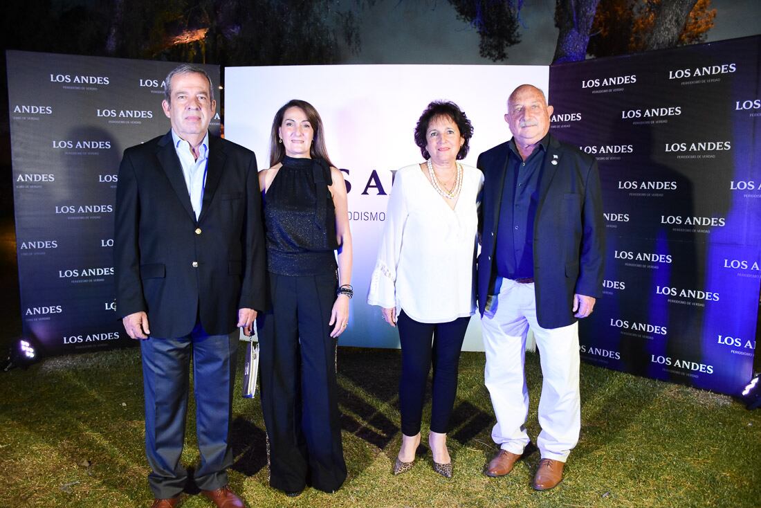 Aniversario 138 años de Diario Los Andes.
Hector Ruiz, Mónica Villegas, Cristina Damin y Miguel Ángel Ronco