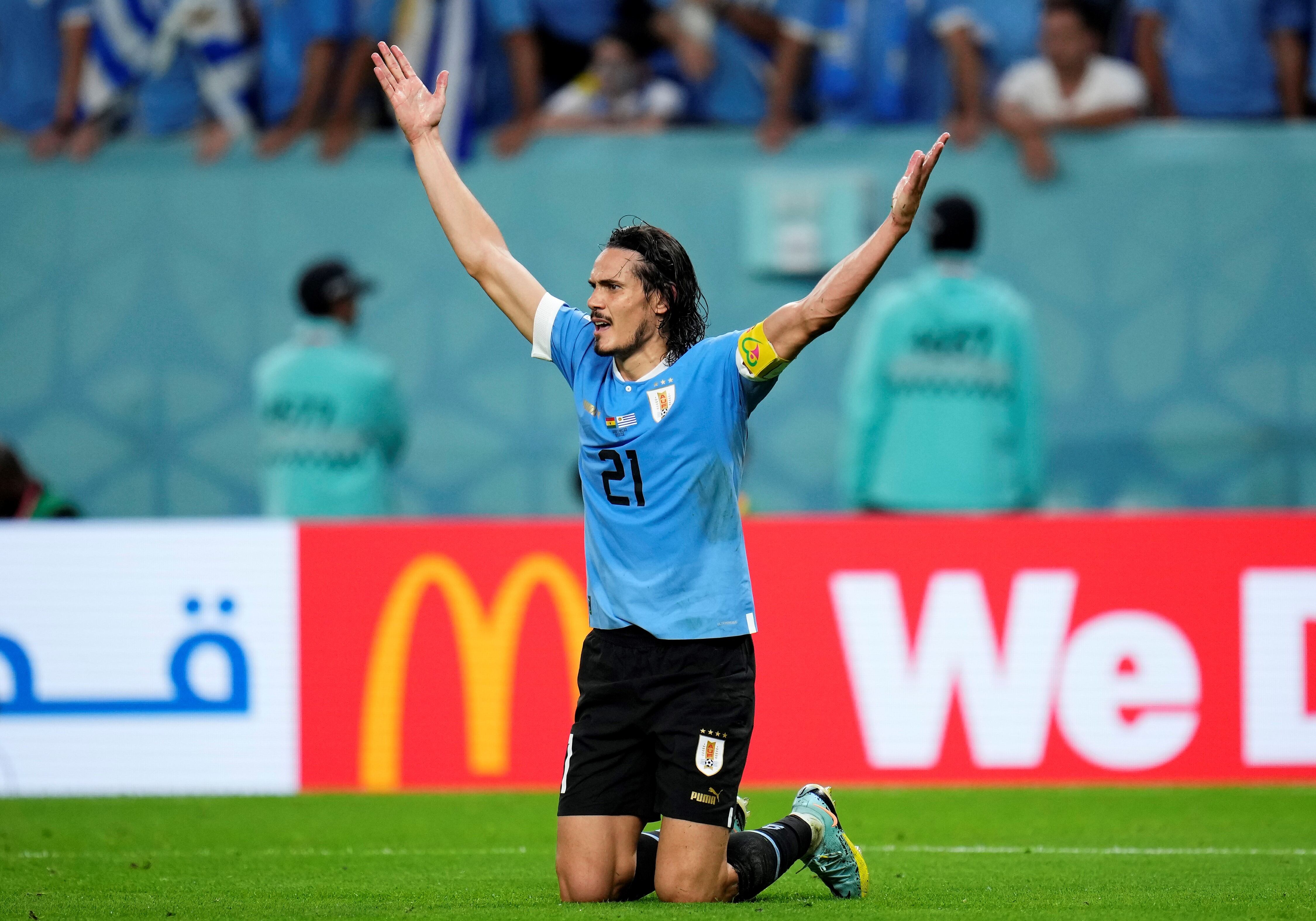 Cavani, figura de la Selección de Uruguay. / archivo 