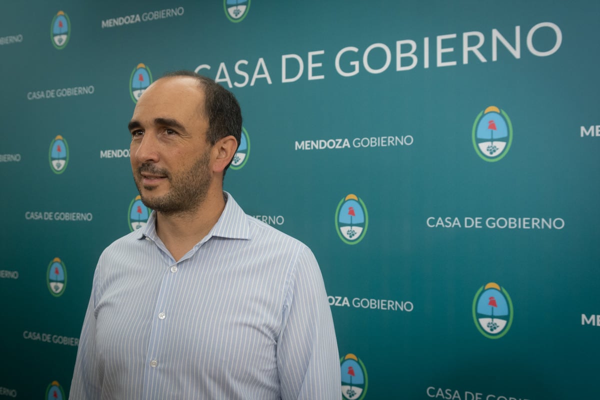 Director General de Escuelas, José Thomas. Foto: Ignacio Blanco / Los Andes