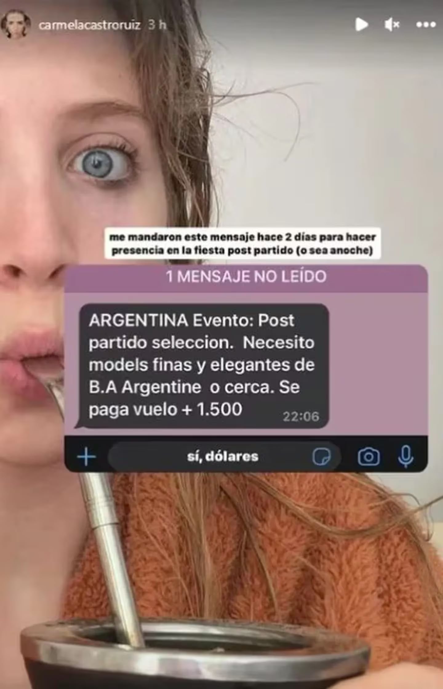 Las publicaciones de la modelo Carmen