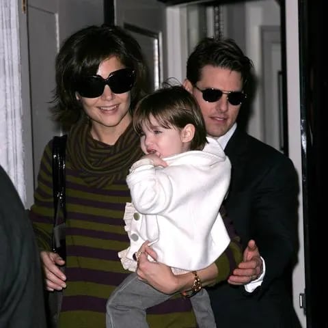 Así lucía Suri Cruise cuando era una niña