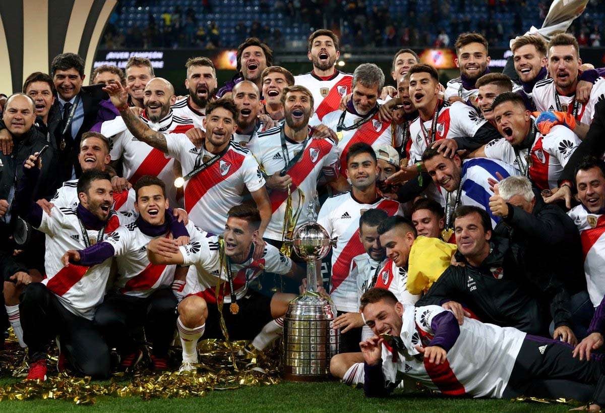 El 9 de diciembre de 2018, River Plate venció a Boca Juniors en Madrid y se quedó con la Copa Libertadores. / archivo