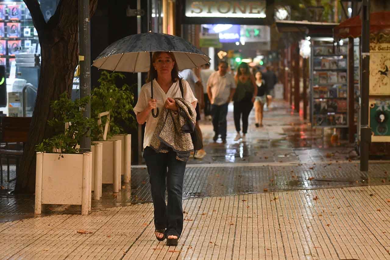 Las precipitaciones de octubre han marcado un récord en Mendoza. | Foto: Los Andes
