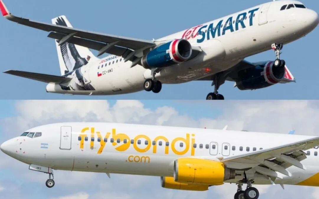 Las Low Cost, JetSmart y FlyBondi también modificaron sus precios a causa de la devaluación. Foto: Gentileza