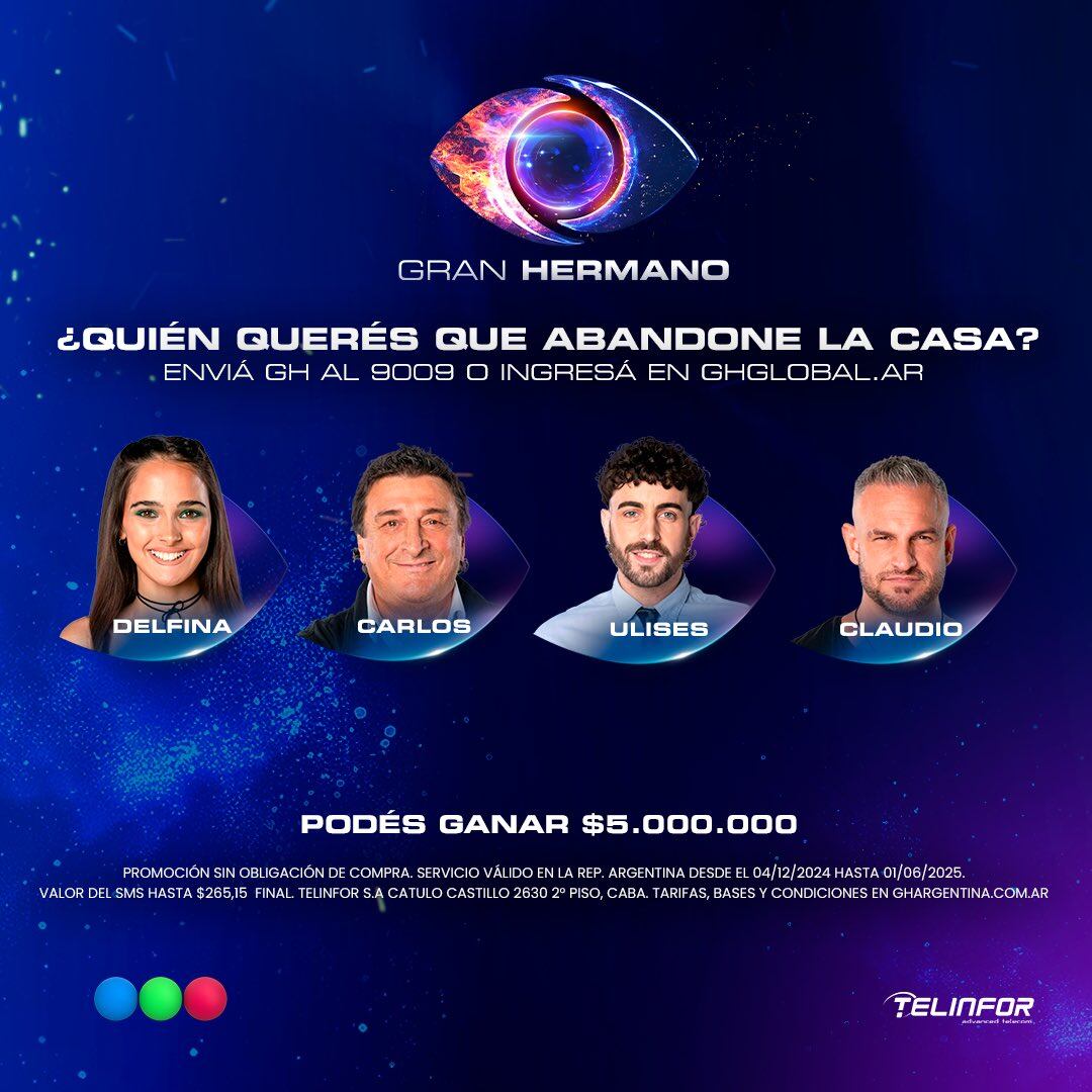 Gran Hermano, la encuesta que nunca se equivocó eligió al primer eliminado.