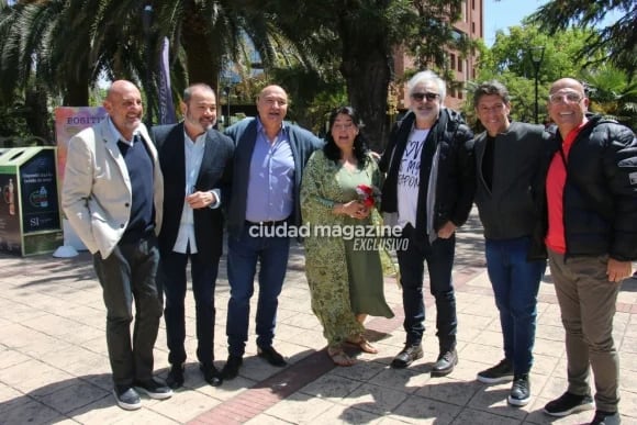 Los invitados famosos en el casamiento de Larry de Clay y Rosa Speratti.