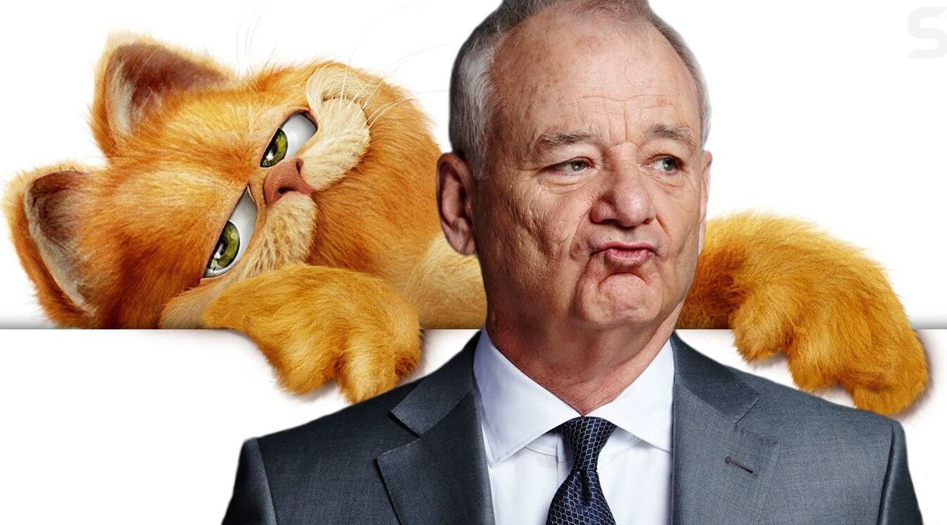 Bill Murray le dio voz a Garfield en dos películas para el olvido - 