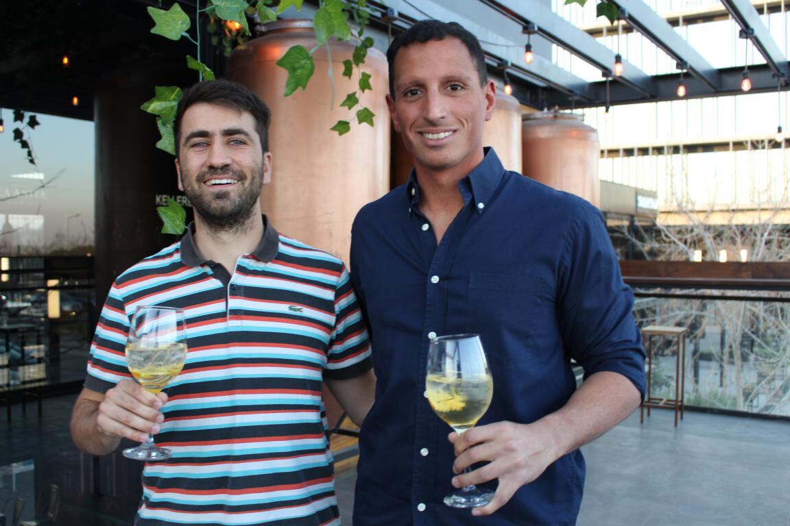 Santiago Rodríguez y David Lobato, de Cárcamo Vermouth.