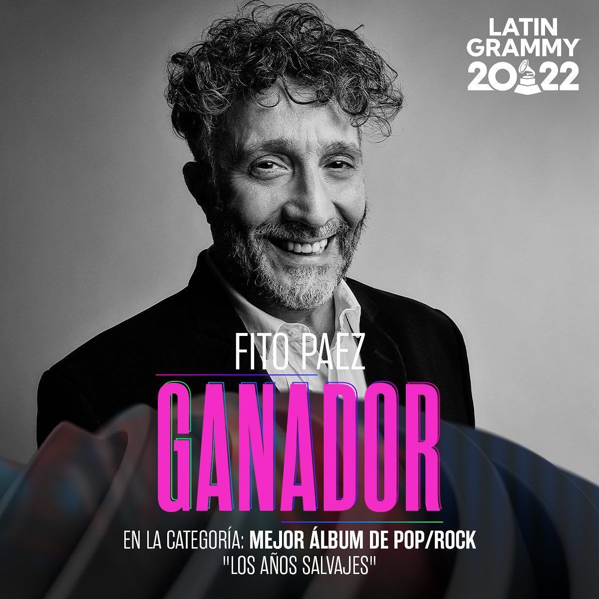 Fito Páez se quedó con tres estatuillas en los Premios Grammy