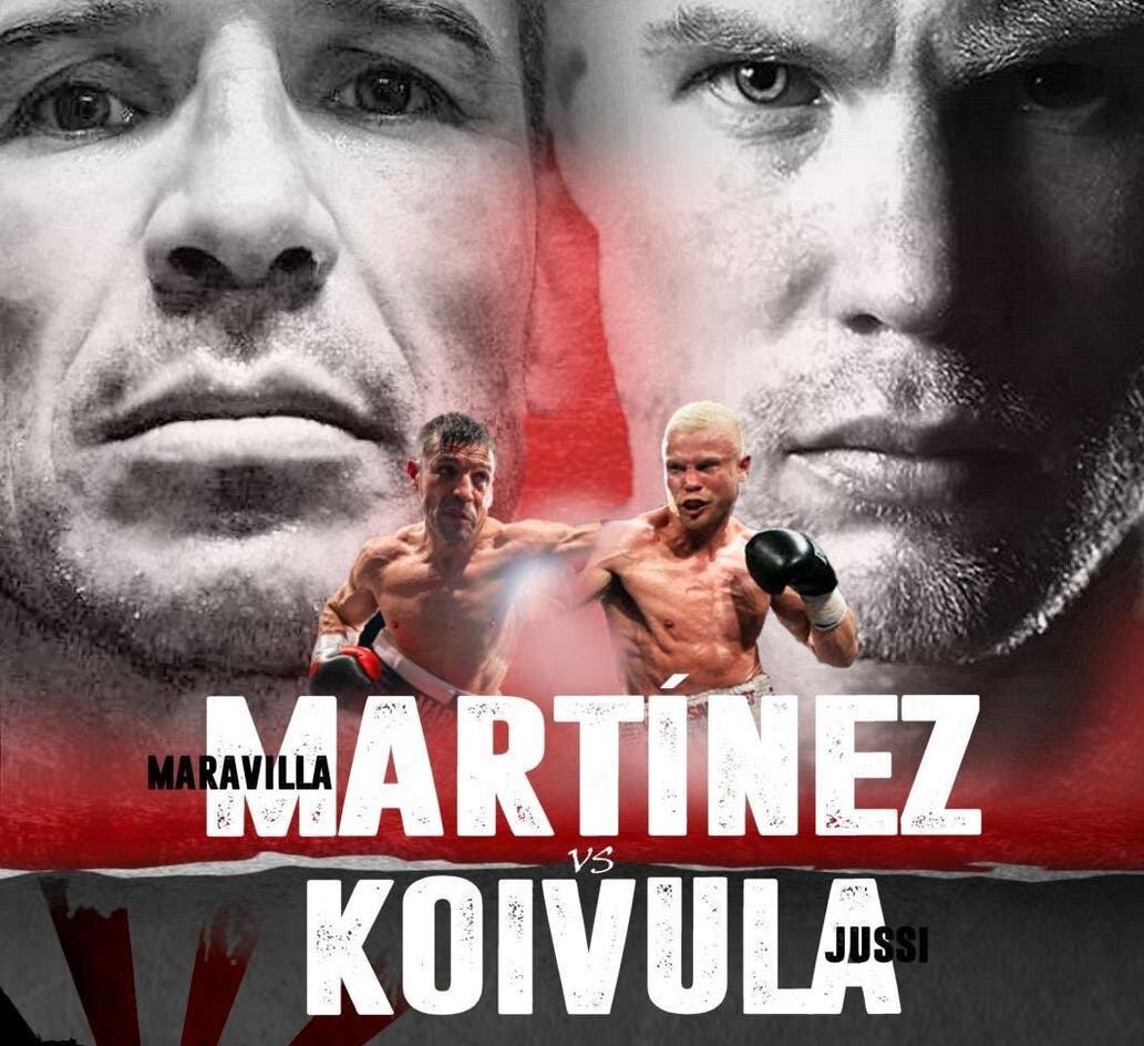 Duro reto para el argentino "Maravilla" Martínez vs. Kaivula.