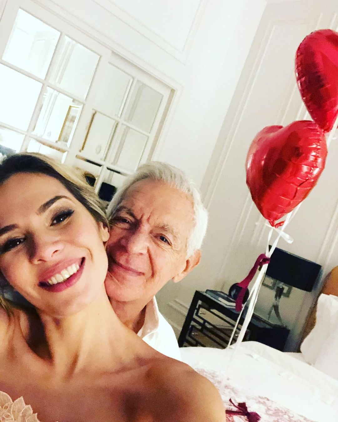 Elina Fernández y Eduardo Costantini celebran dos años de casados.