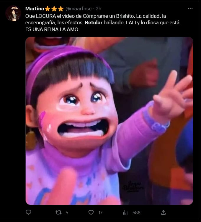 Betular baila en el video de Lali Espósito y las redes explotaron