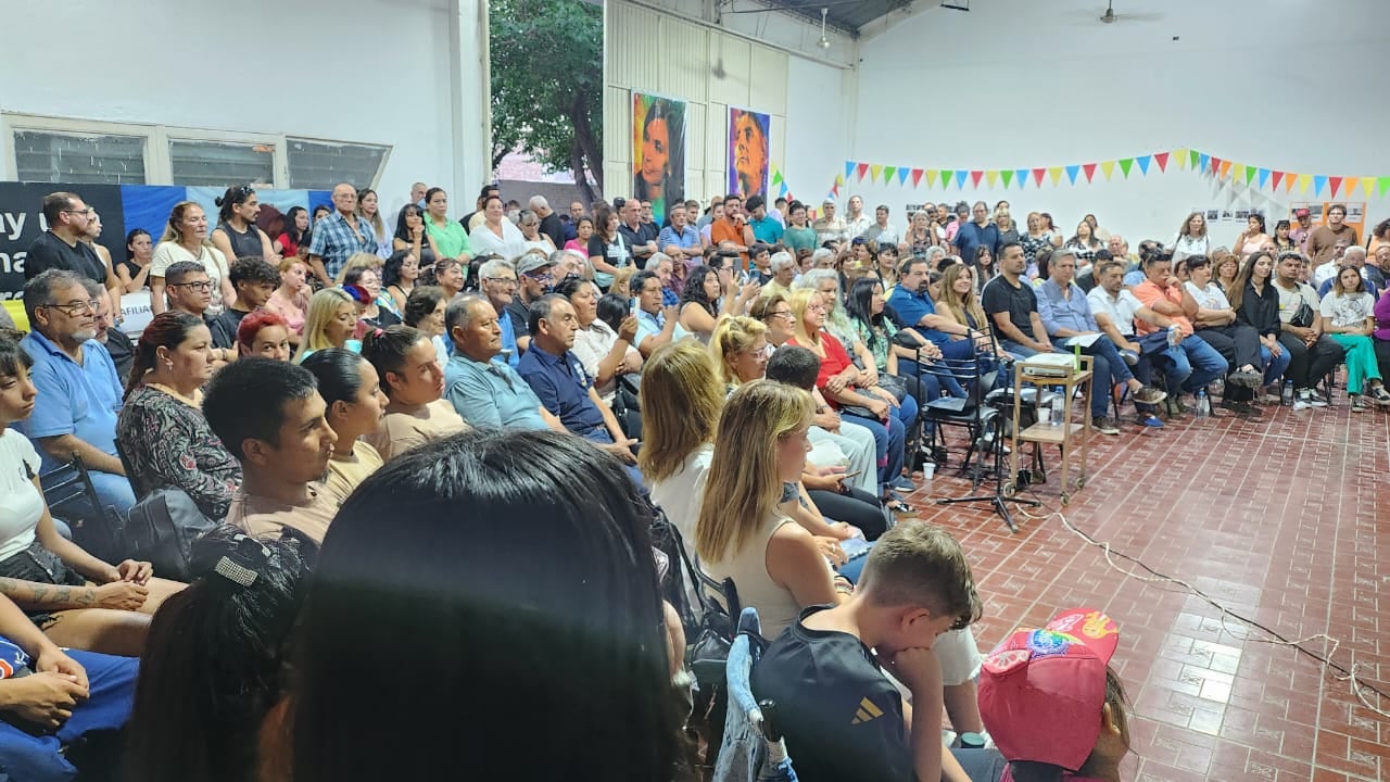 El acto del PJ en Guaymallén tuvo ausencia kirchnerista. Foto: Gentileza.