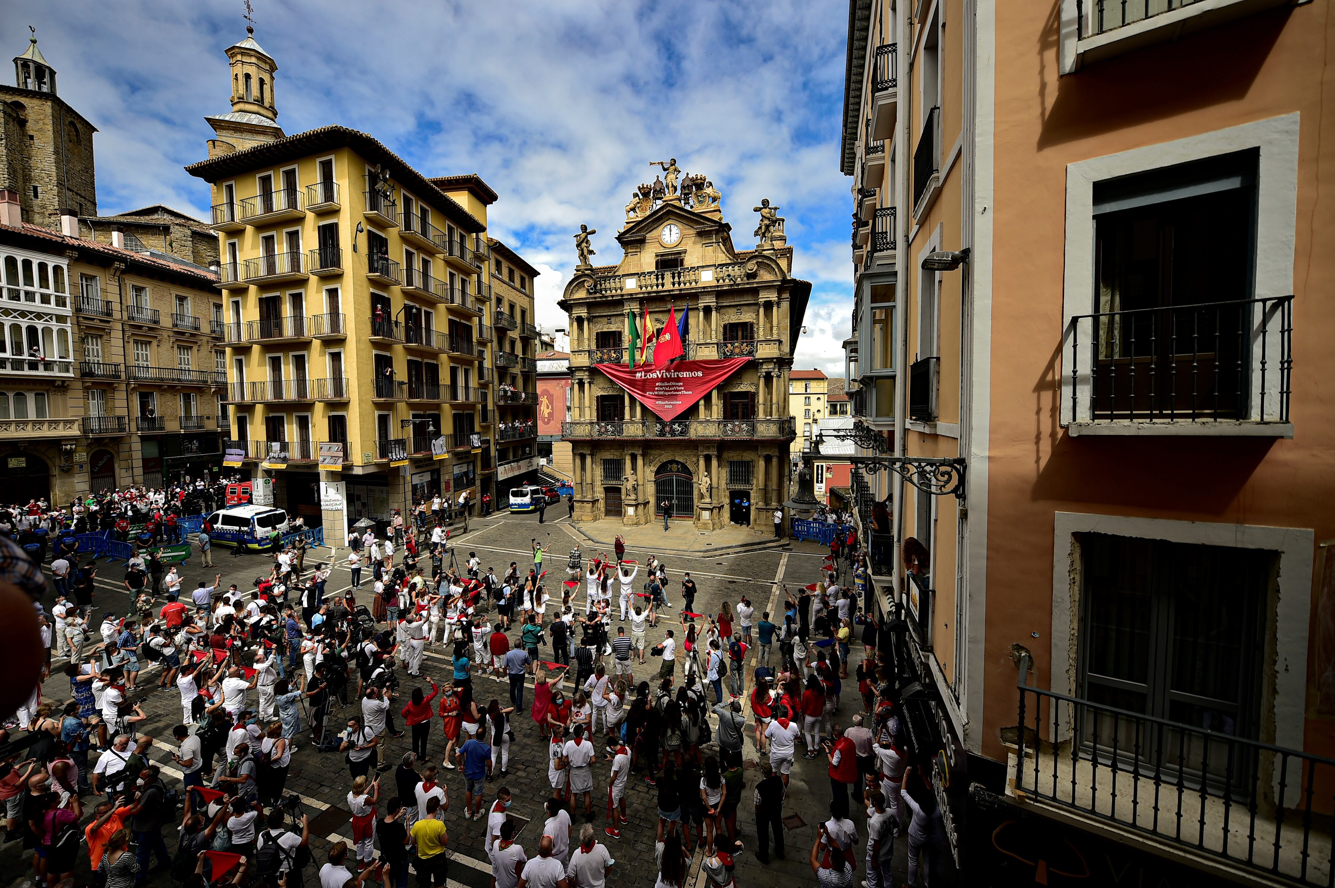 San Fermín sin toros ni encierros por el coronavirus.