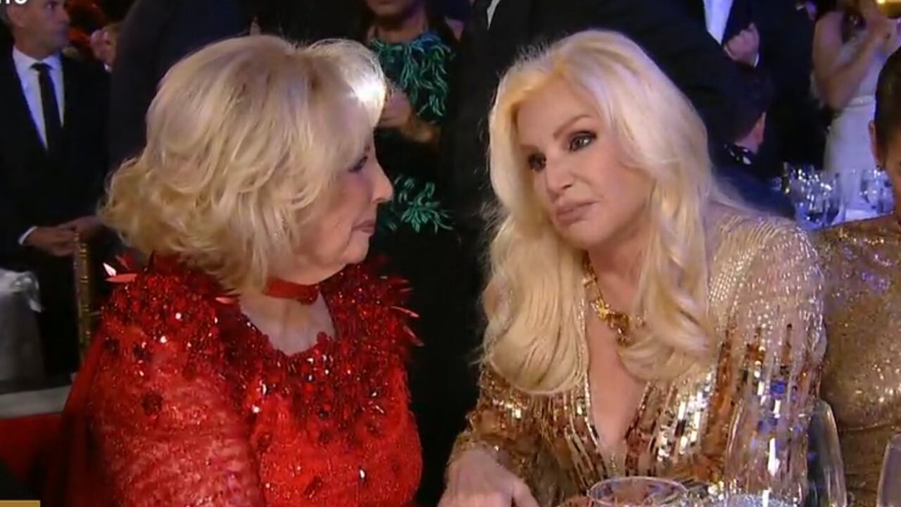 Susana Giménez y Mirtha Legrand. / Archivo