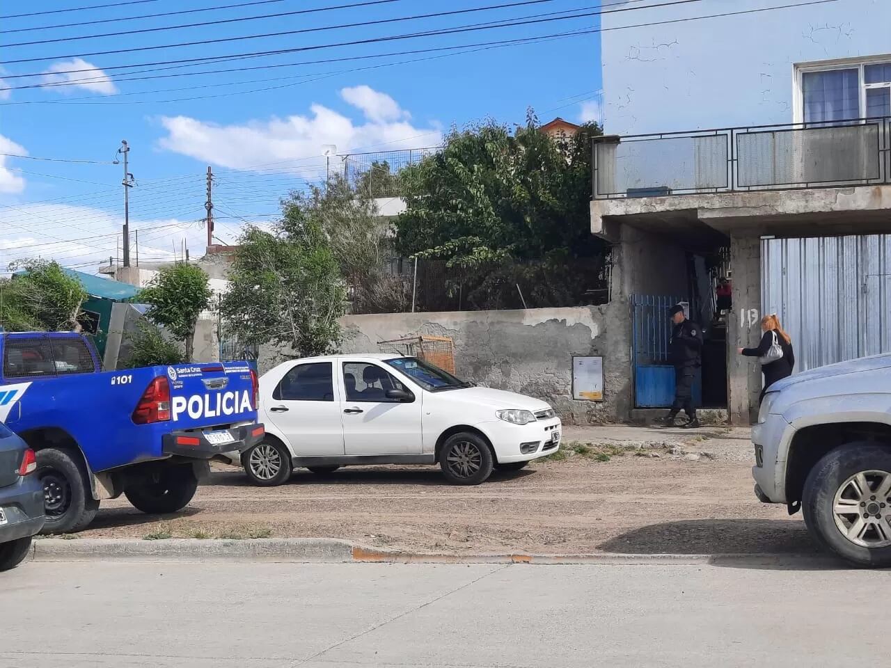 El hecho ocurrió el martes en una vivienda ubicada sobre calle Castelli al 1000. / Foto: Gentileza 