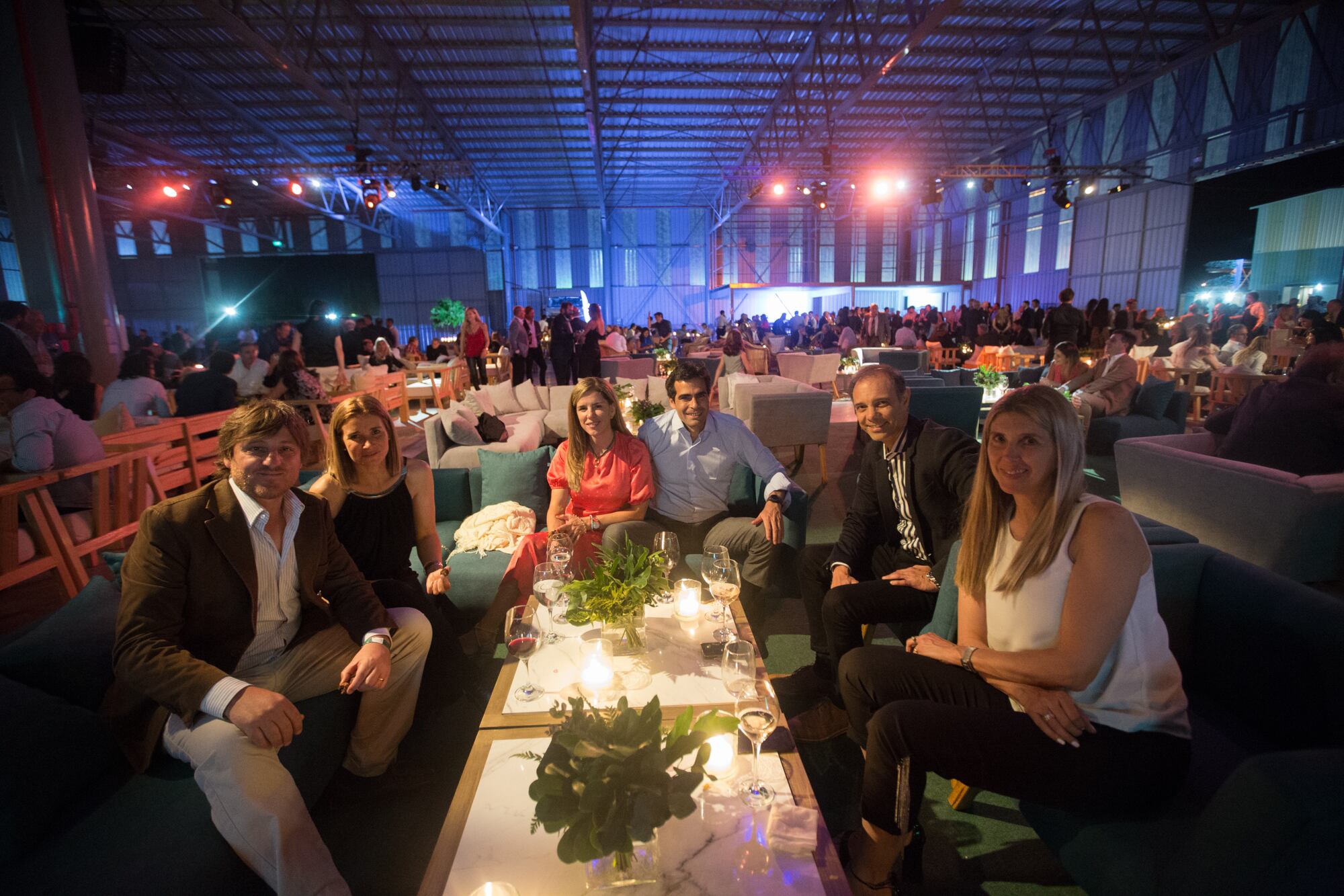 Gianni Badaloni, Belén Bartalitis, Martín Sanchez, Jimena Alcalde, Martín Aguirre y Belén Grafigna