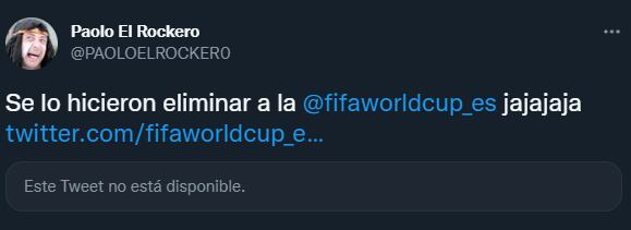 Fans argentinos tildaron de mufa a una cuenta de la FIFA