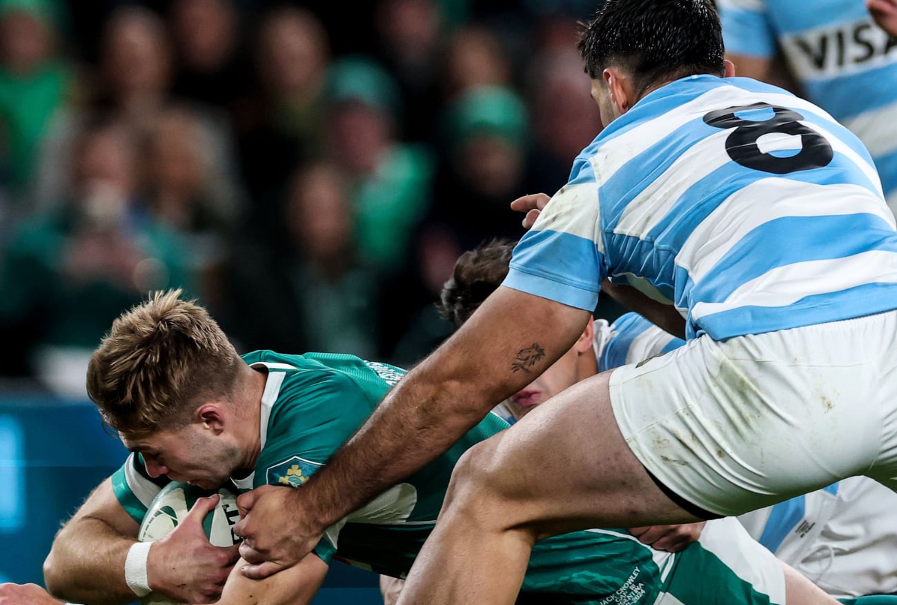 Los Pumas caen ante Irlanda. /Foto: @irishrugby